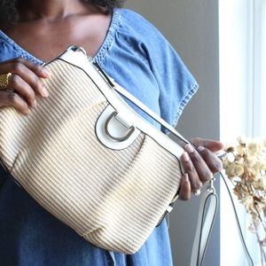 Fashion Straw Crossbody Handbag